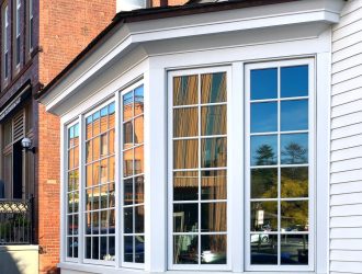 bow window panes